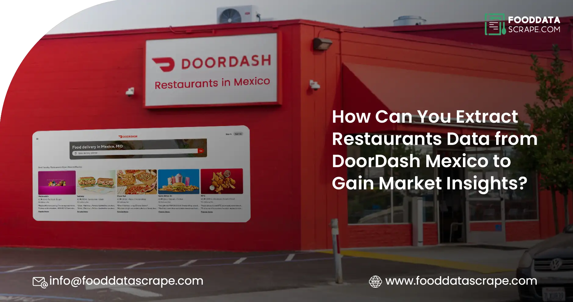 Extract Restaurants Data from DoorDash Mexico